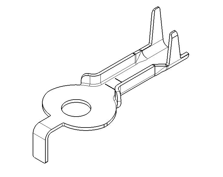 RING TERMINAL M8, ANTI-ROTATION - E05151501 | Lear e-Catalog